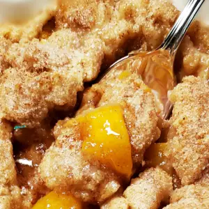 Lazy Man's Peach Cobbler