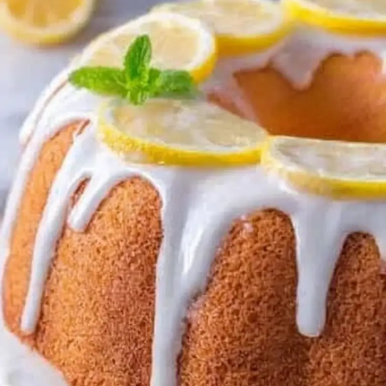 Lemon Pudding Bundt Cake