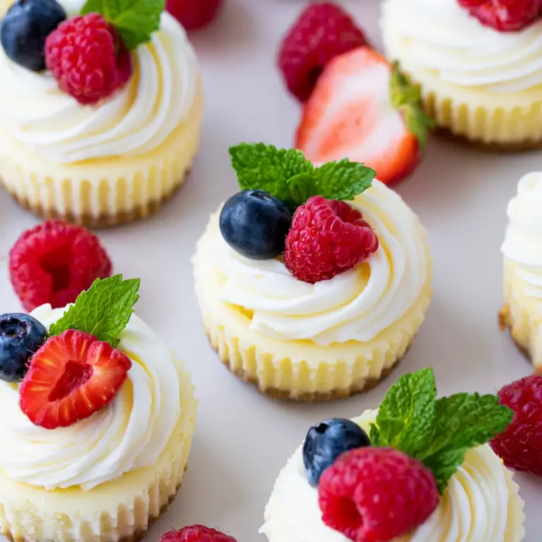 Mini Cheesecake Cups