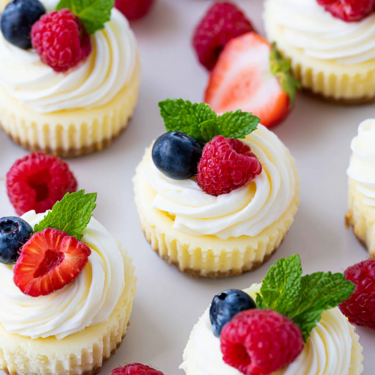 Mini Cheesecake Cups