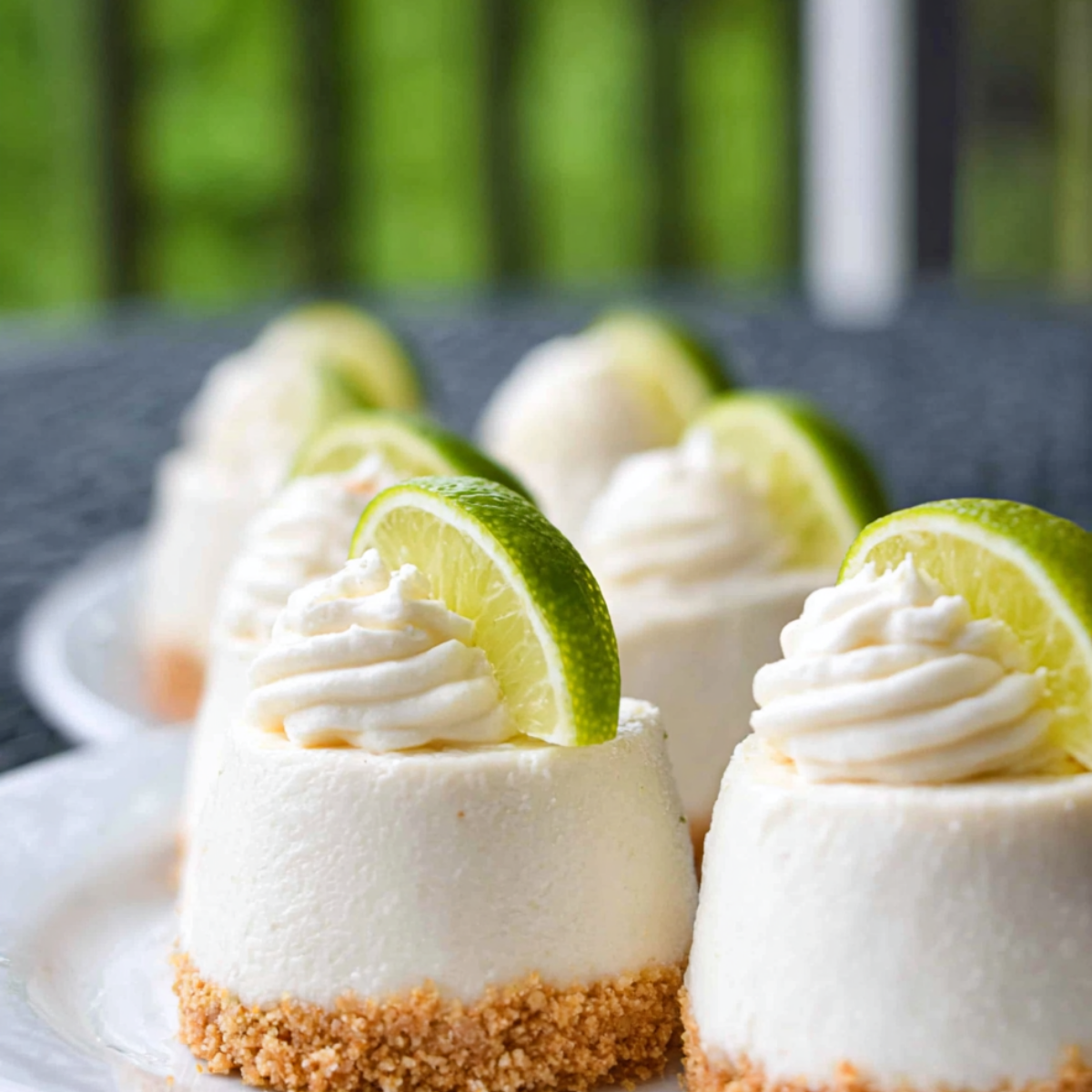 Mini No Bake Key Lime Pie