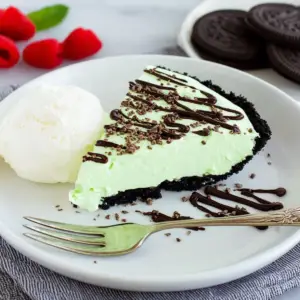 Mint Chocolate Grasshopper Pie
