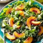 Nectarine Arugula Salad