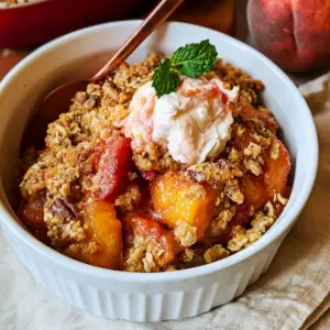 Nectarine Crisp