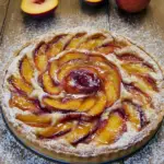 Nectarine Frangipane Tart