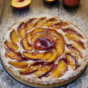 Nectarine Frangipane Tart