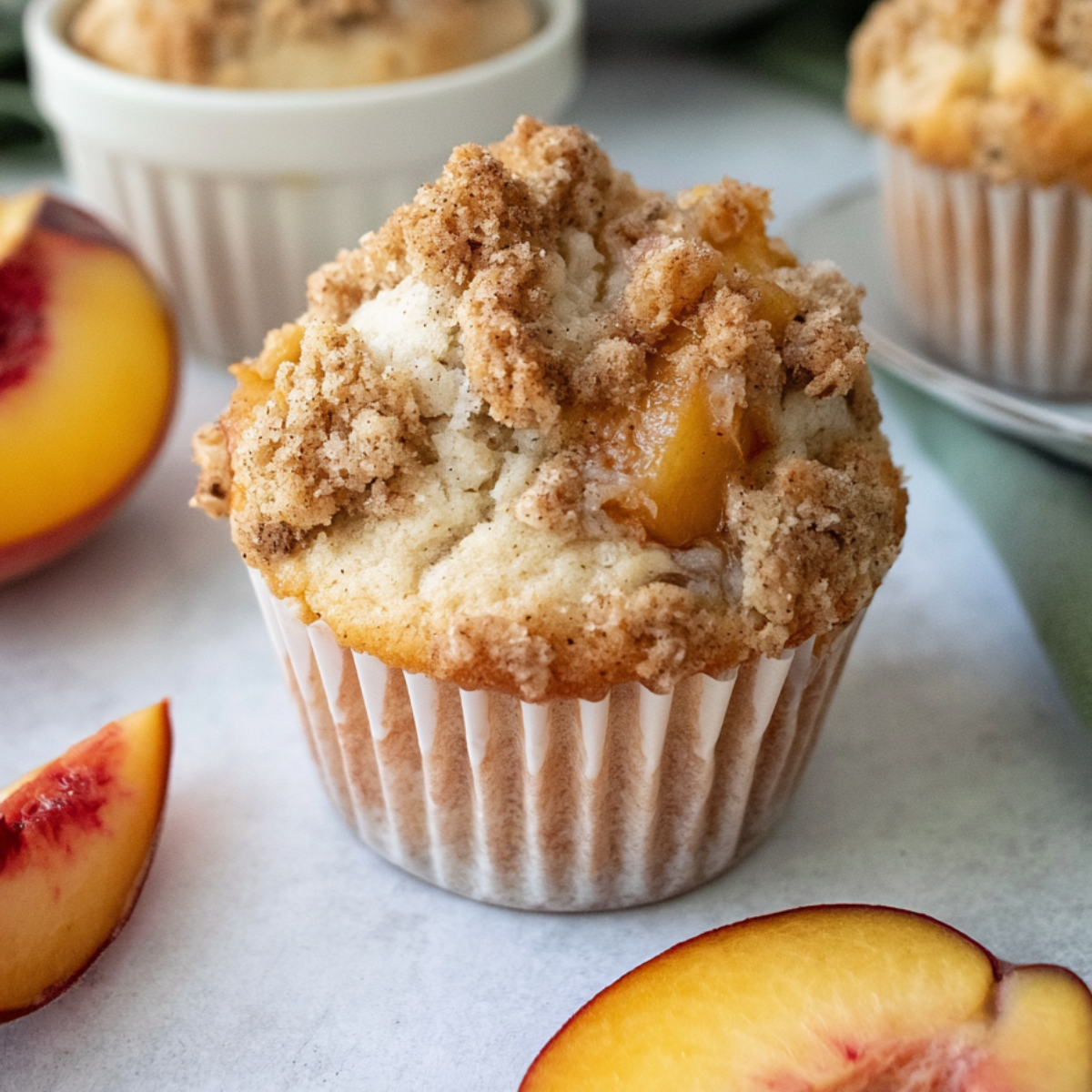 Nectarine Muffins