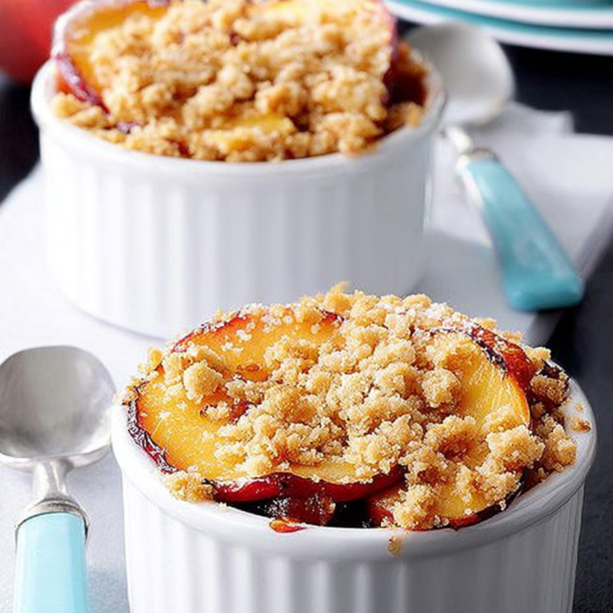 Nectarine Plum Crisps