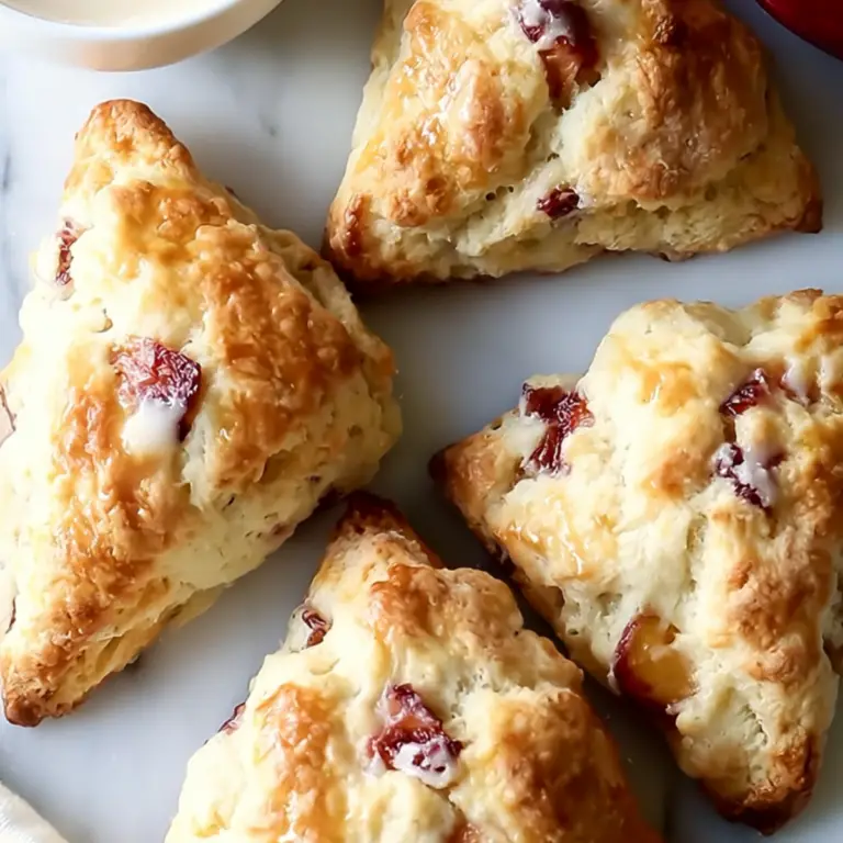 Nectarine Scones
