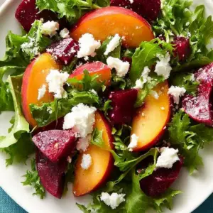 Nectarine and Beet Salad