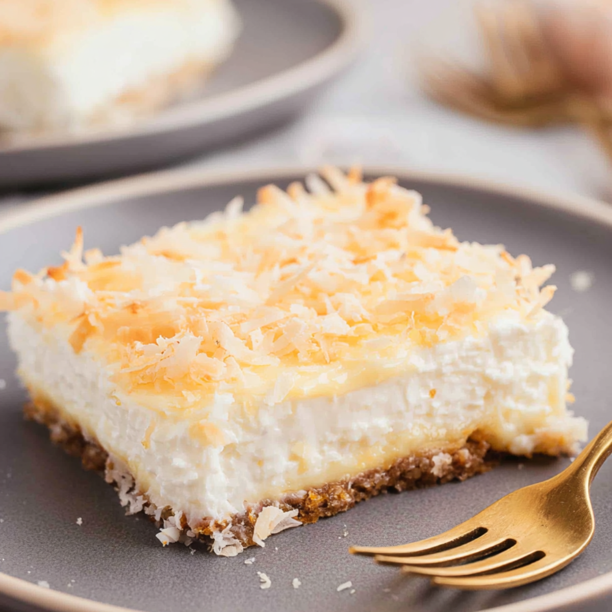 No Bake Coconut Cream Lush