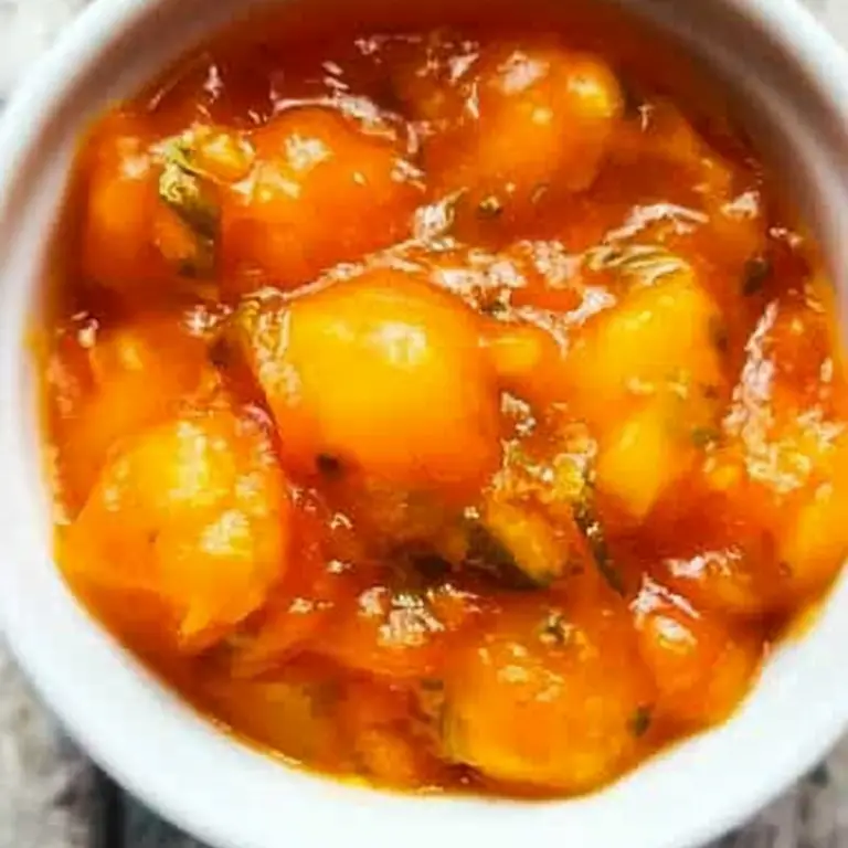 Peaches & Basil Jam