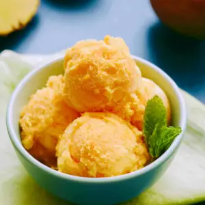 Pineapple Mango Sorbet