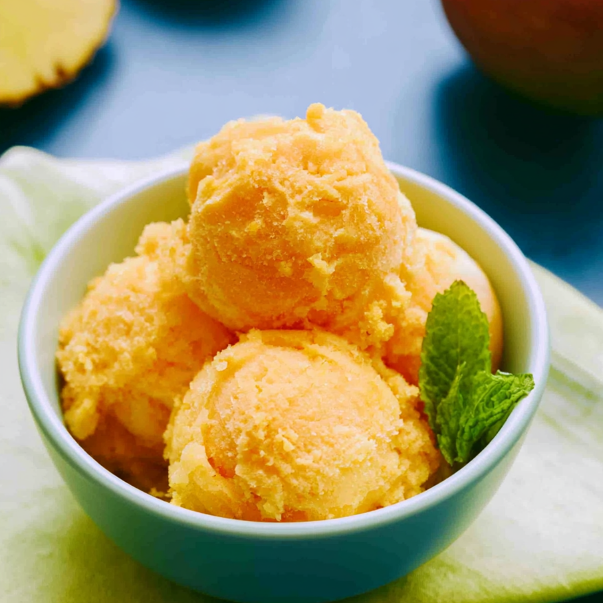 Pineapple Mango Sorbet