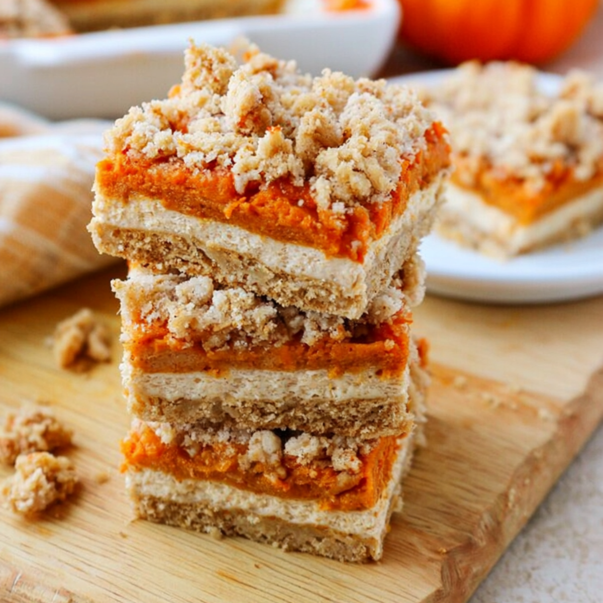 Pumpkin Cream Cheese Bars