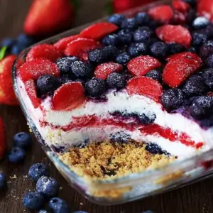 Red White & Blue Mixed Berry Yum Yum