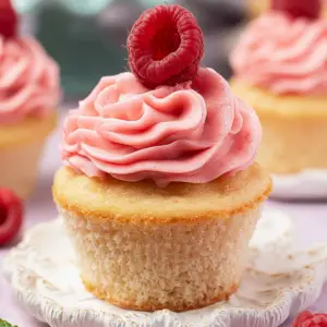 Raspberry Cupcakes