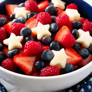 Red White & Blue Fruit Salad