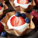 Red White & Blue Tortilla Cups