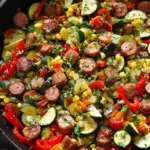 Sausage and Veggies Skillet