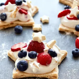 Starstruck Berry Marshmallow Pies