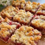 Strawberry Cheesecake Crumb Bars