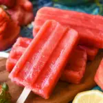 Strawberry Watermelon Popsicles