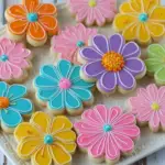 Summer Flower Decorated Cookies