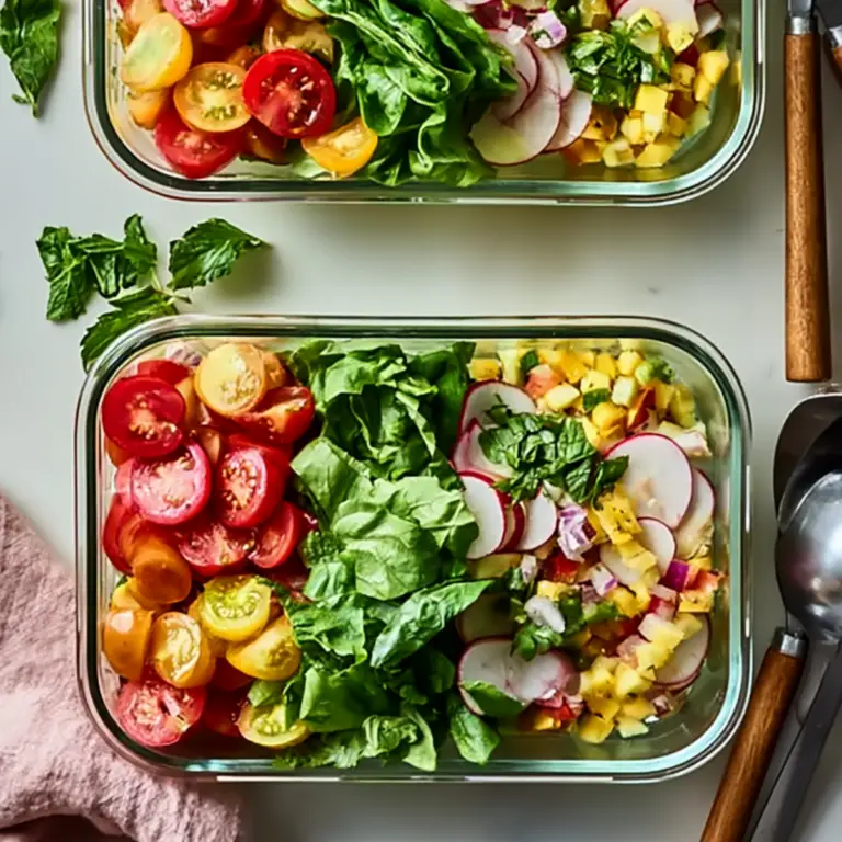 Summer Veggie Chopped Salad