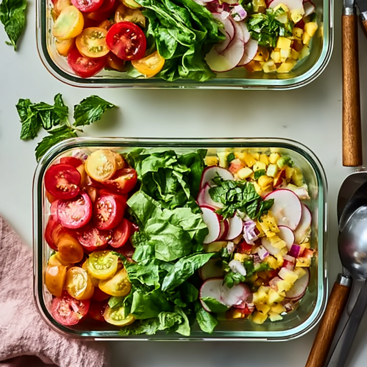 Summer Veggie Chopped Salad