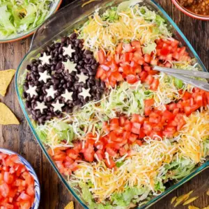 Taco Salad Flag