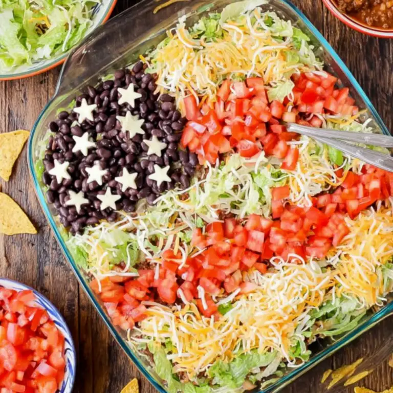 Taco Salad Flag