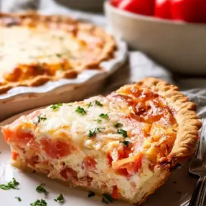 Traditional Amish Tomato Pie