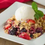 Triple Berry Crisp