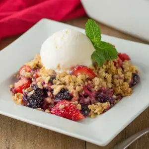 Triple Berry Crisp