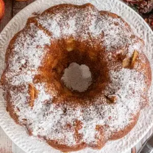 Apple Sour Cream Bundt Cake