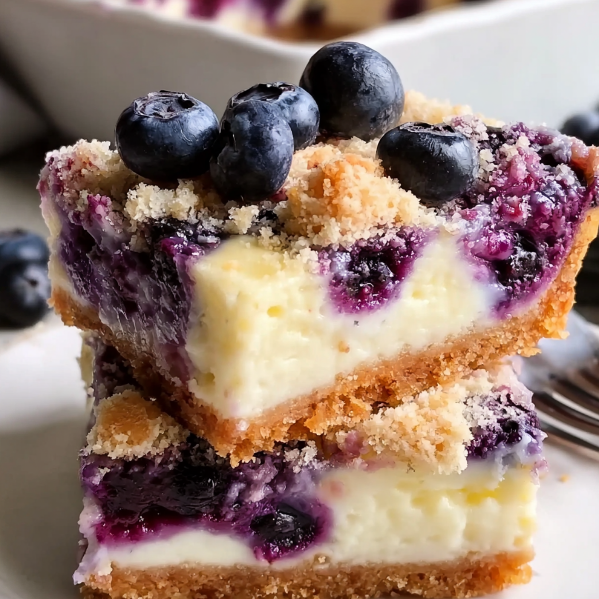 Blueberry Cheesecake Bars