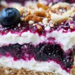 Blueberry Pretzel Salad