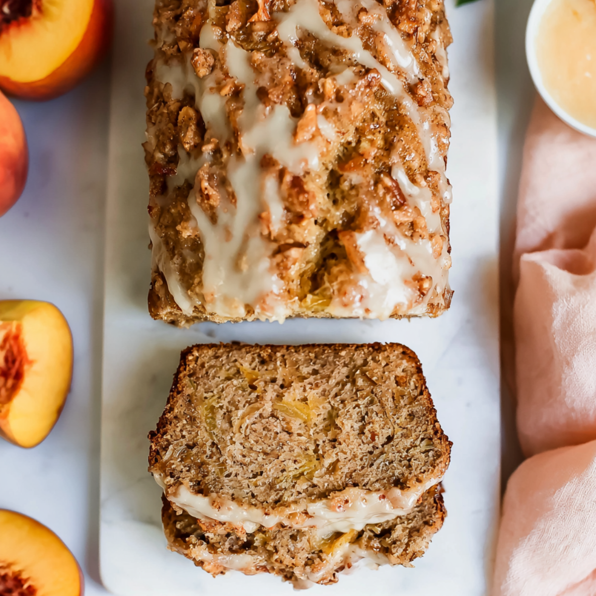Cinnamon Peach Bread
