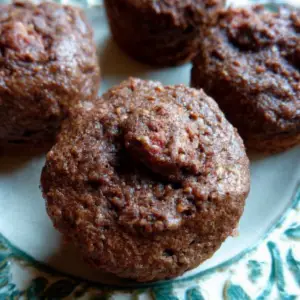 Double Chocolate Raspberry Muffins