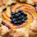 Peach Blueberry Galette