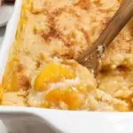 Peach Cobbler with Cake Mix
