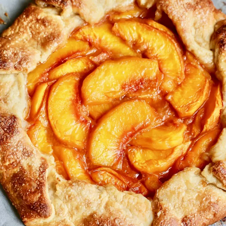 Peach Galette