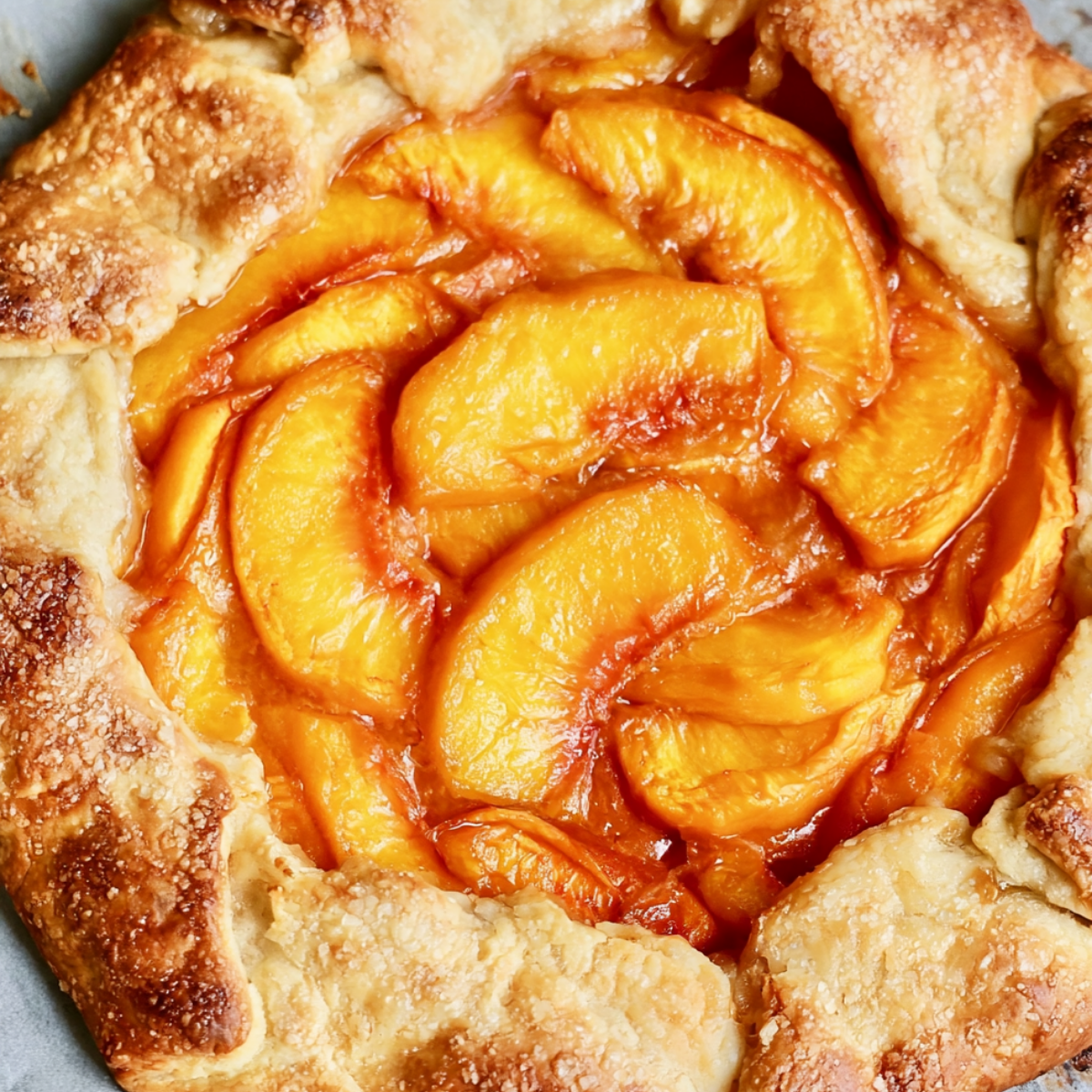 Peach Galette