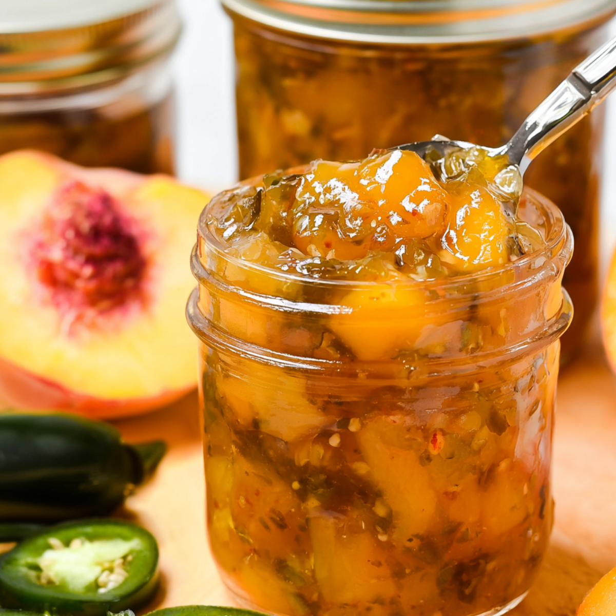 Peach Jalapeno Jam