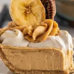Peanut Butter Banana Icebox Pie