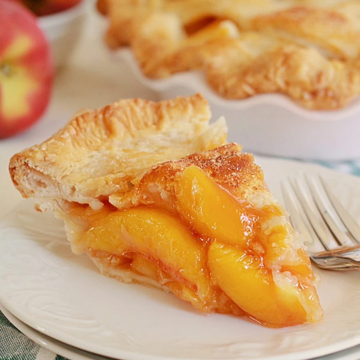 Southern Peach Pie