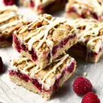 Raspberry and White Chocolate Squares