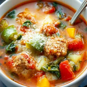 Sausage and Peppers Soup