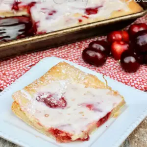 Sheet Pan Cherry Pie Bars
